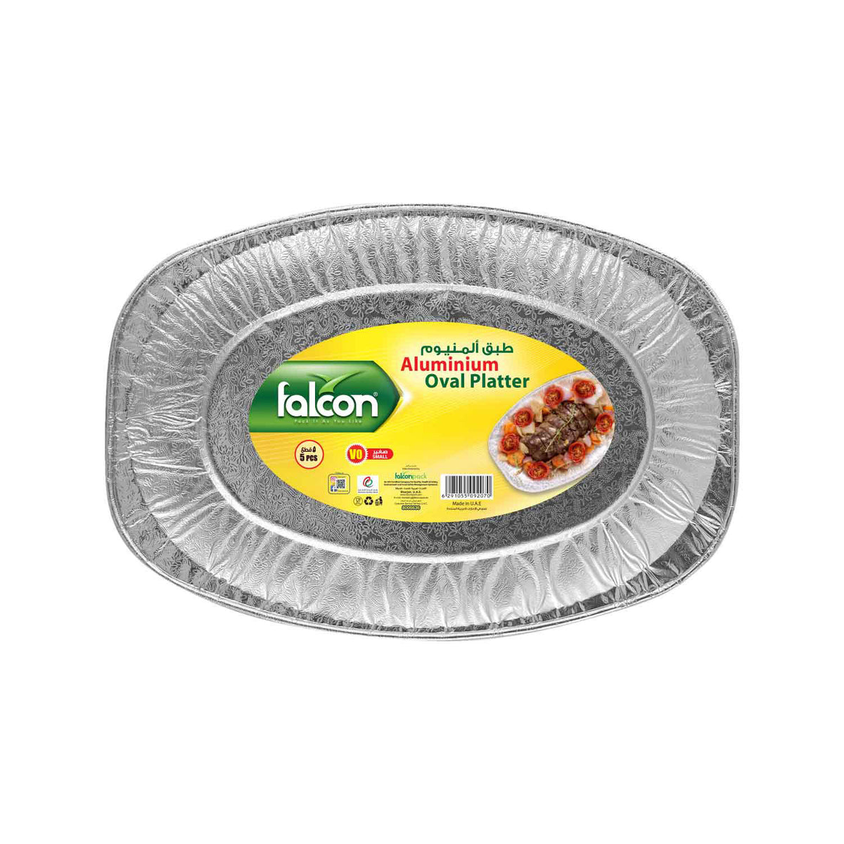 Aluminiumplatten Oval