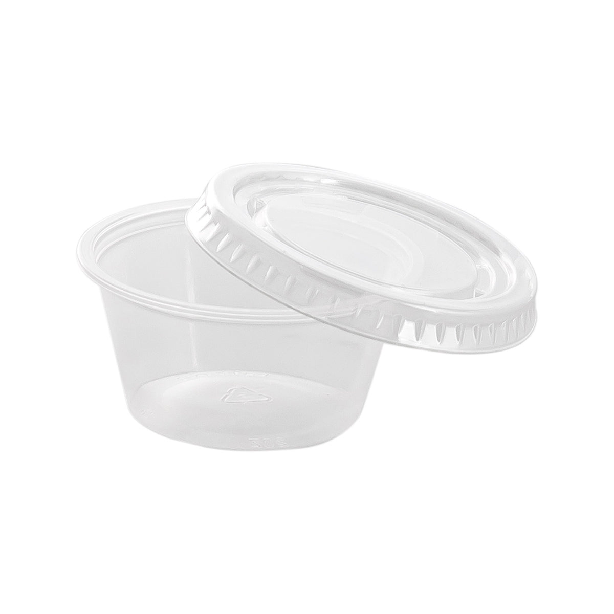 Soufflé-Becher mit Deckel 1oz (30 ml)