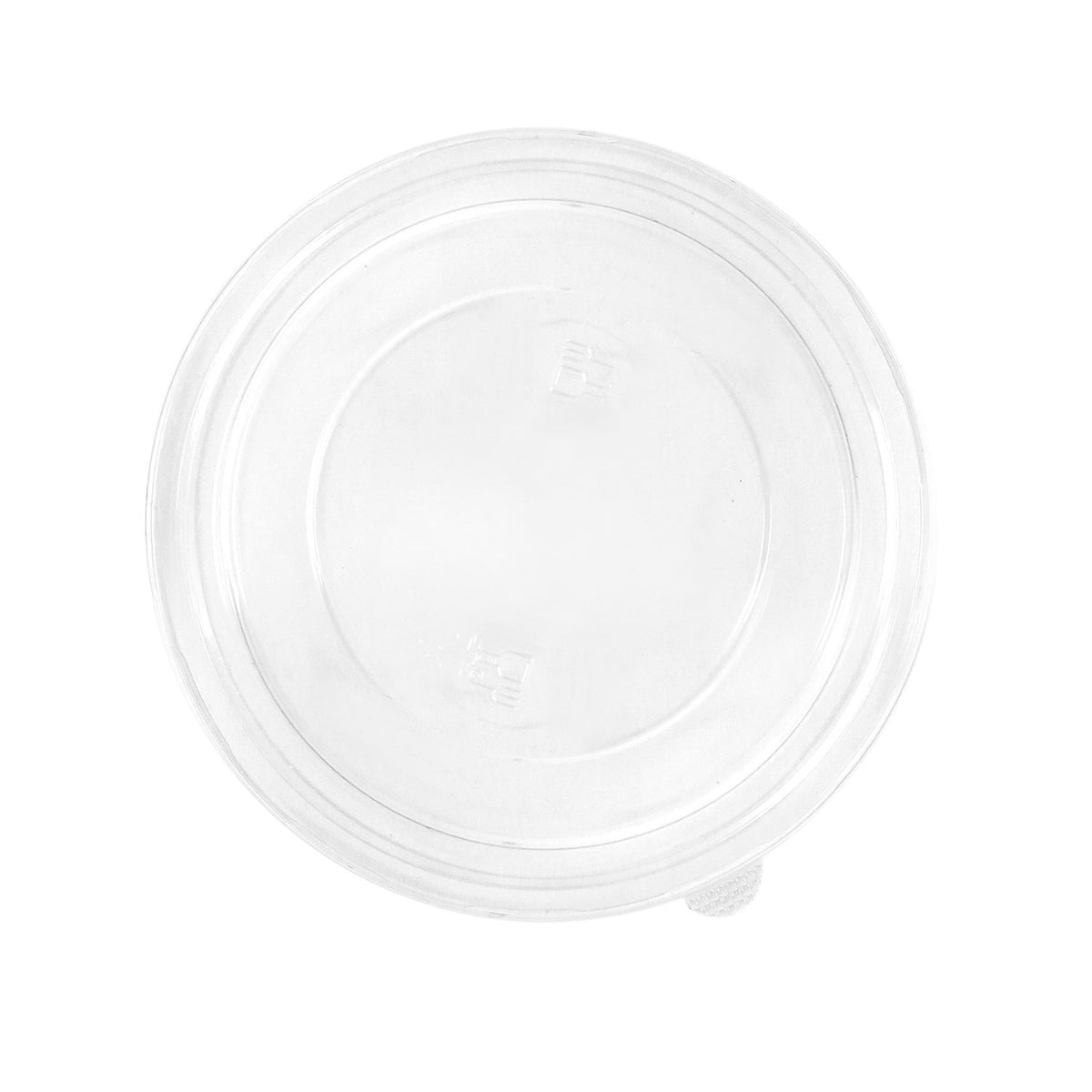 Salatschalen mit Karton und Kunststoffdeckel